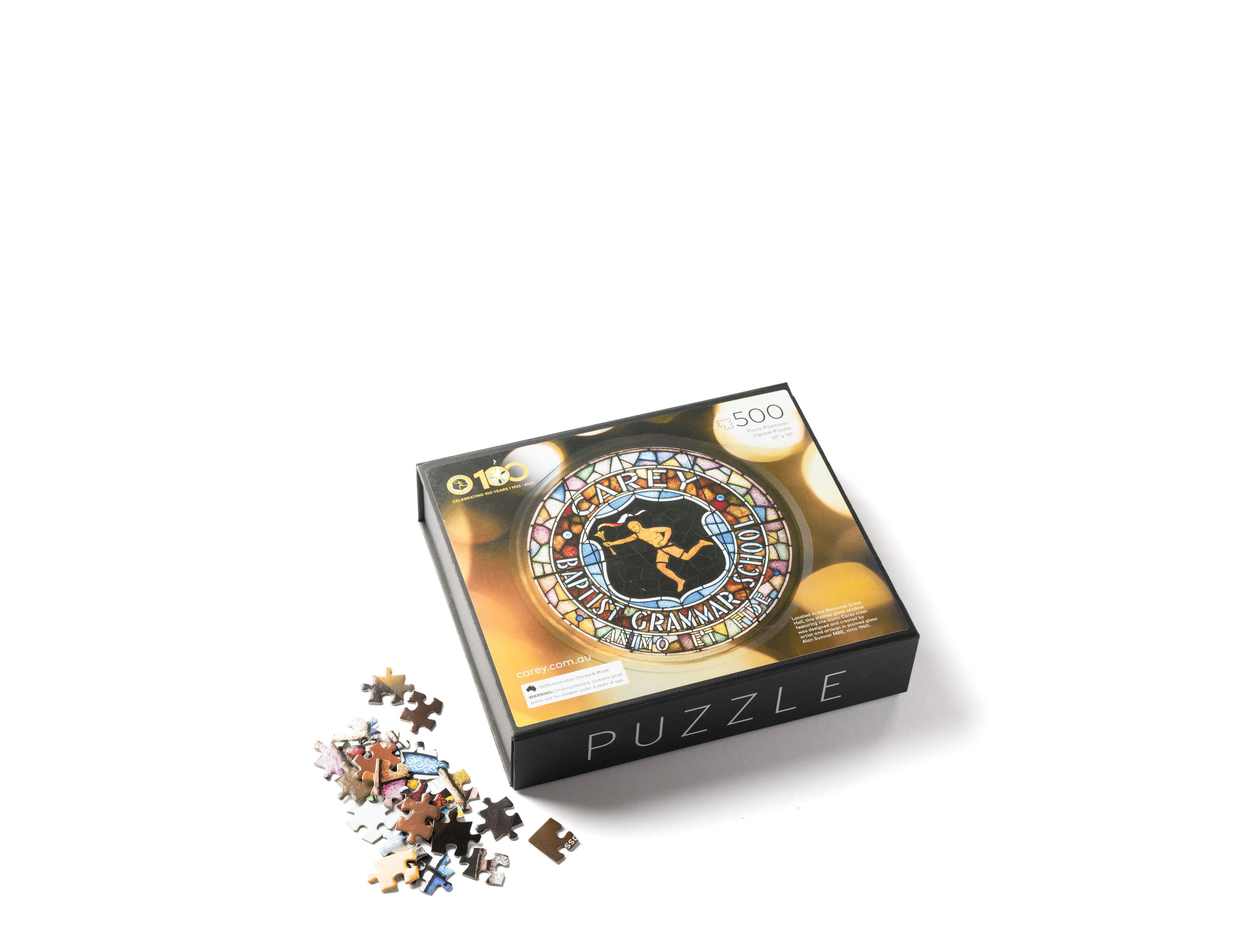500-piece Stained-Glass Window Puzzle