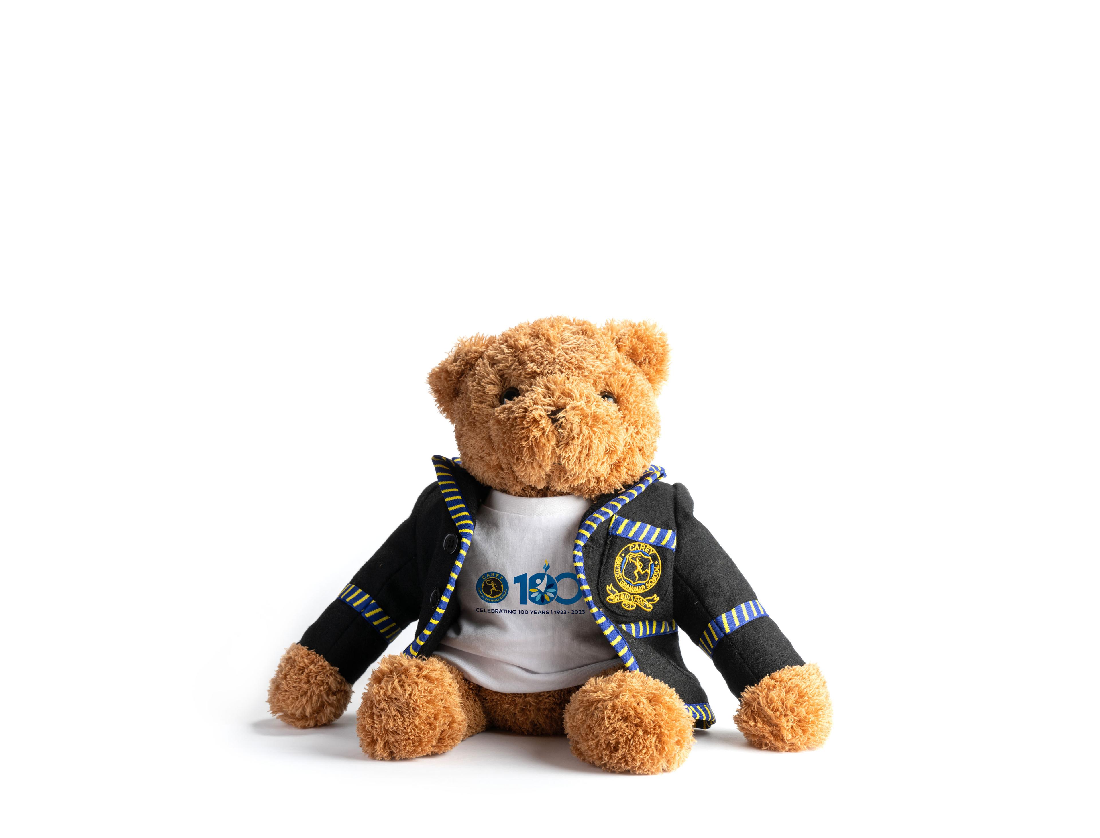 Our classic Carey teddy, centenary style