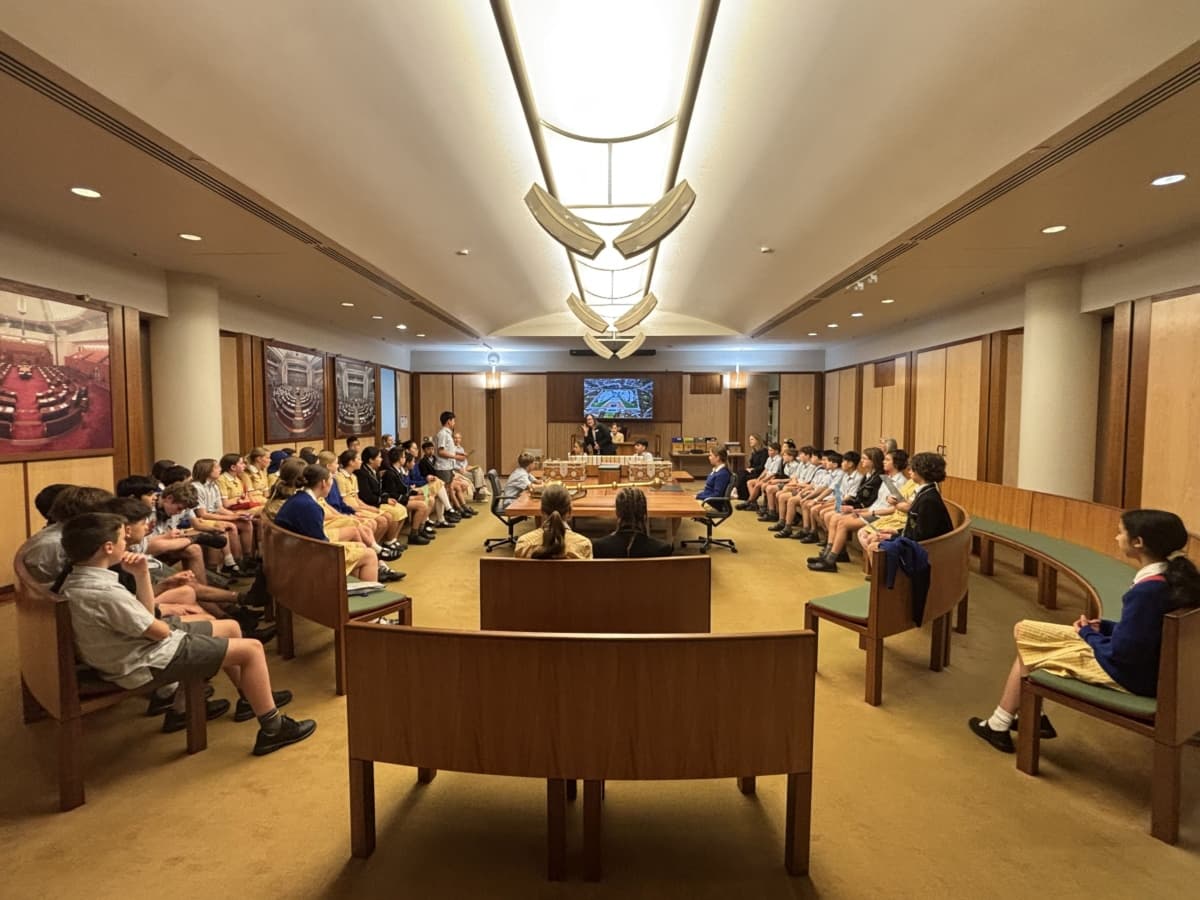 Bringing democracy to life: Year 6 Canberra Study Tour