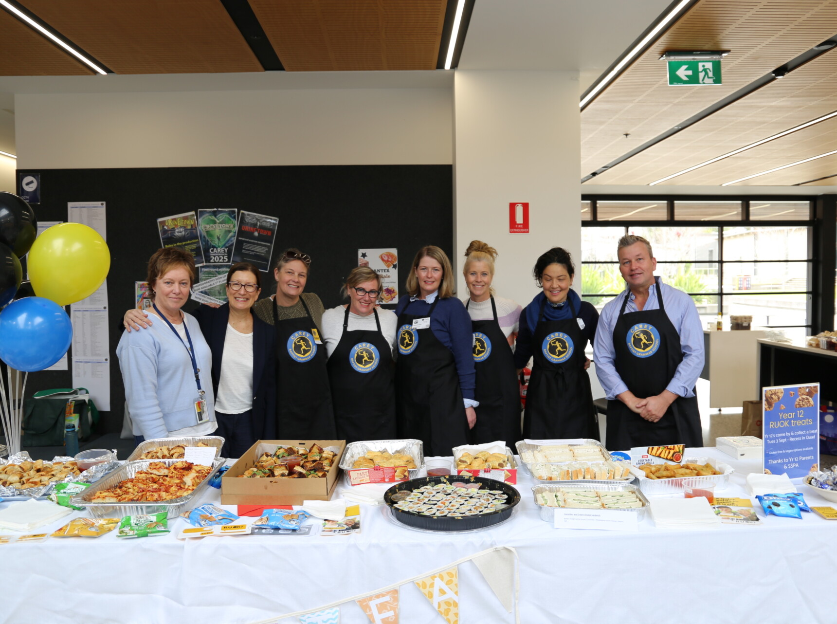 The SSPA put on a heart- and stomach-warming morning tea for our Year 12s