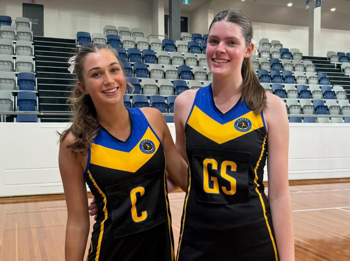 Alice and Abbey made the Australian U17 Netball Squad!