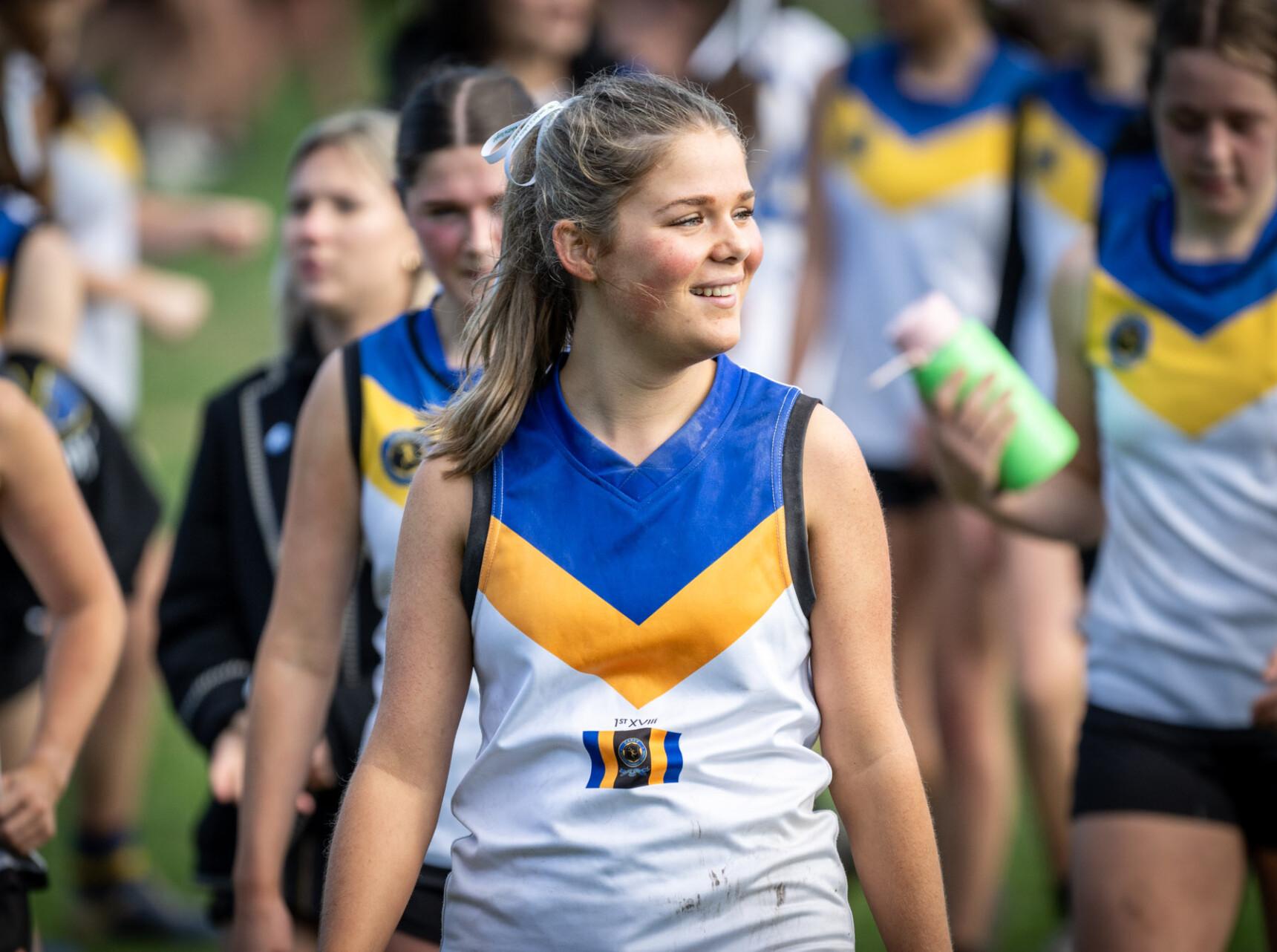 Vice-Captain of the Girls First XVIII Football Team Madi is the recipient of the inaugural AWL Spirit of the Game Award!