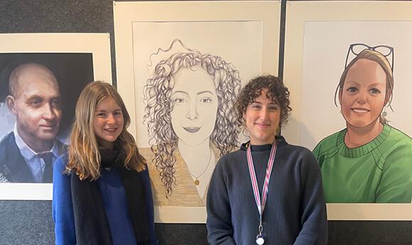 Second Place - Portrait of Senior School Dunshea Mentor, Jodie O’Connor