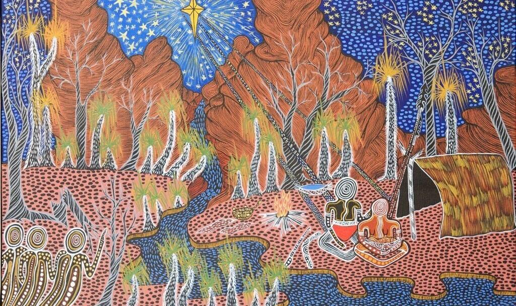 'Three hunters' by Gracie Kumbi