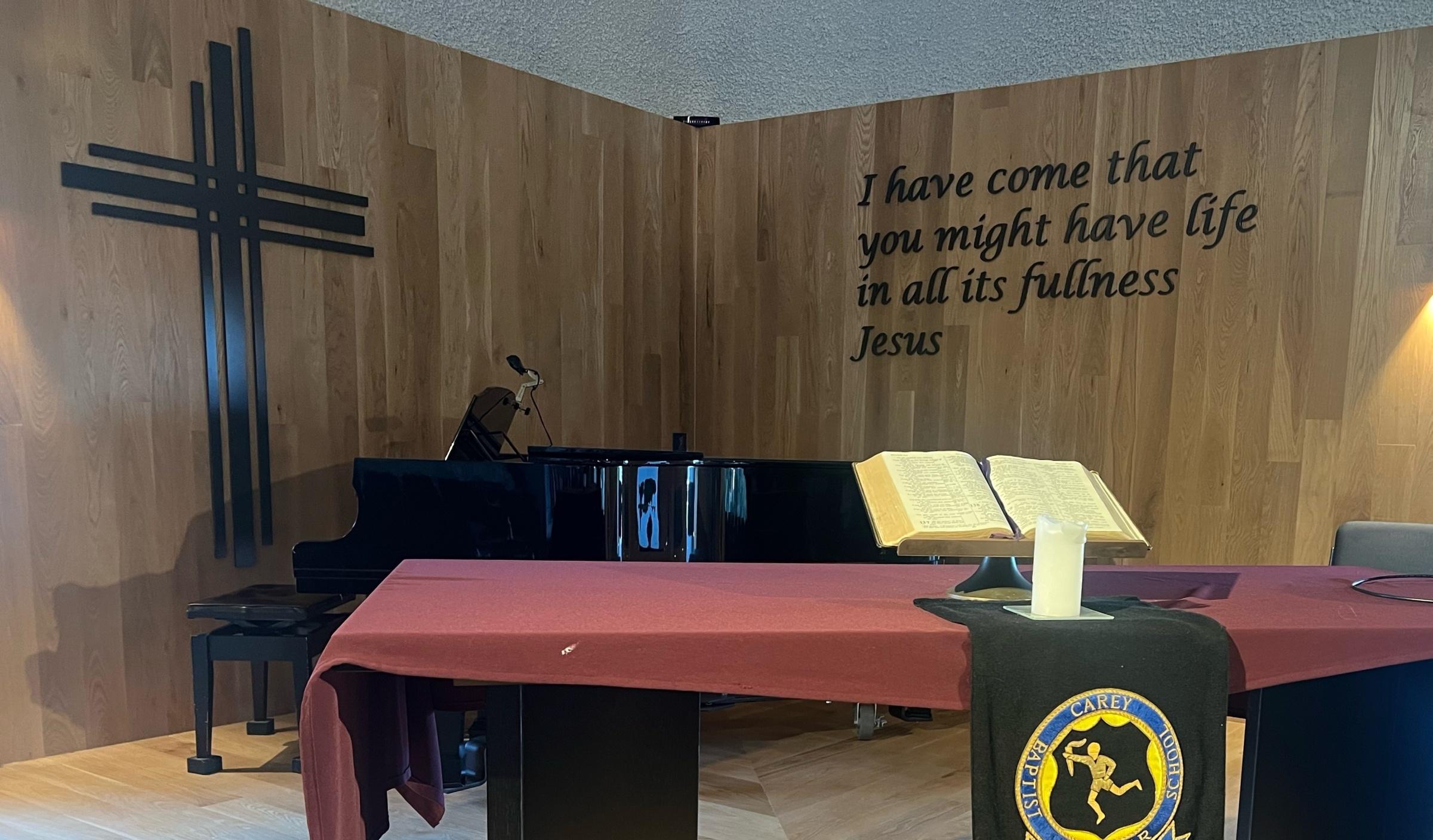 Chaplain's Corner