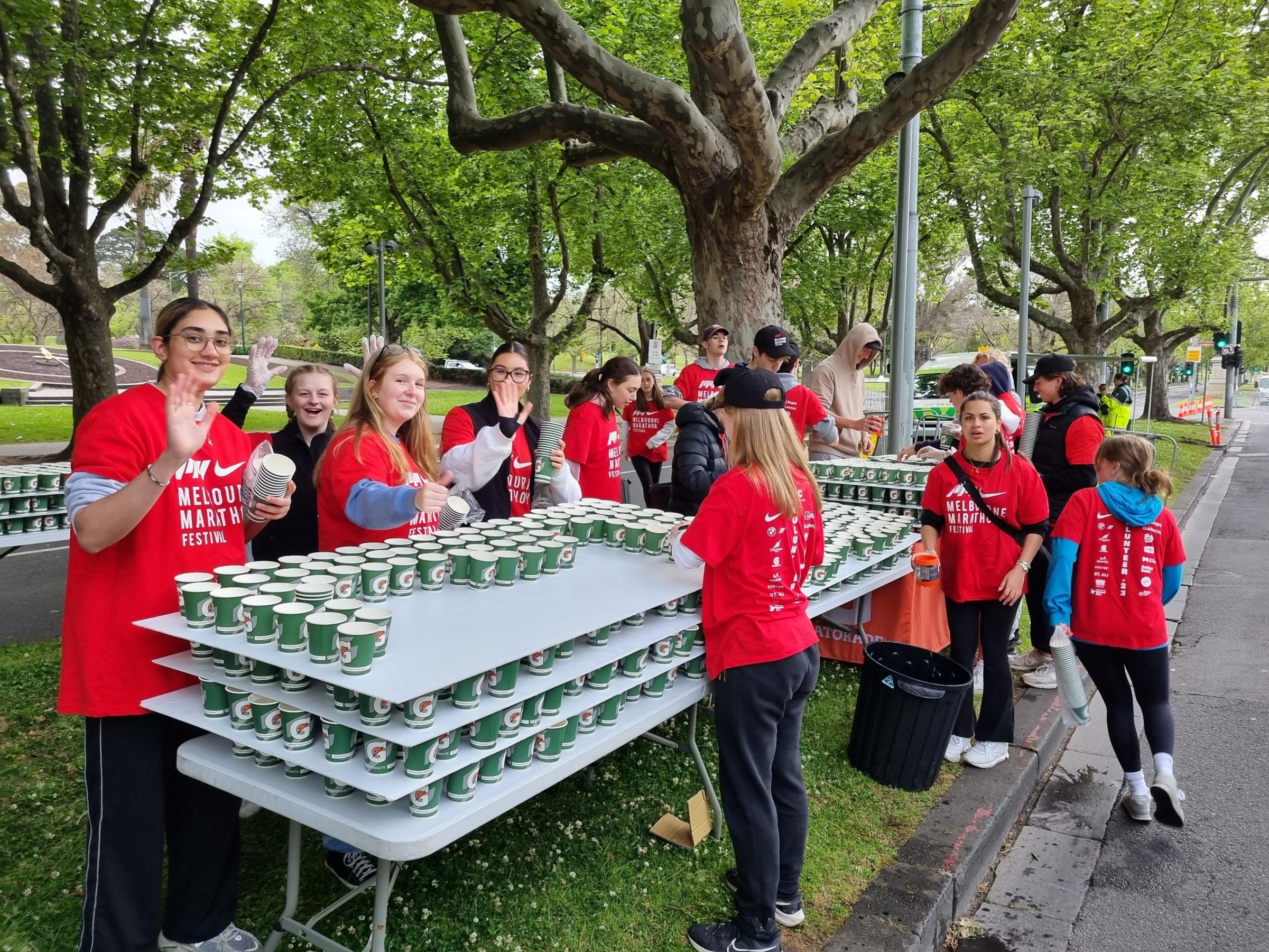 JMB at the Melbourne Marathon