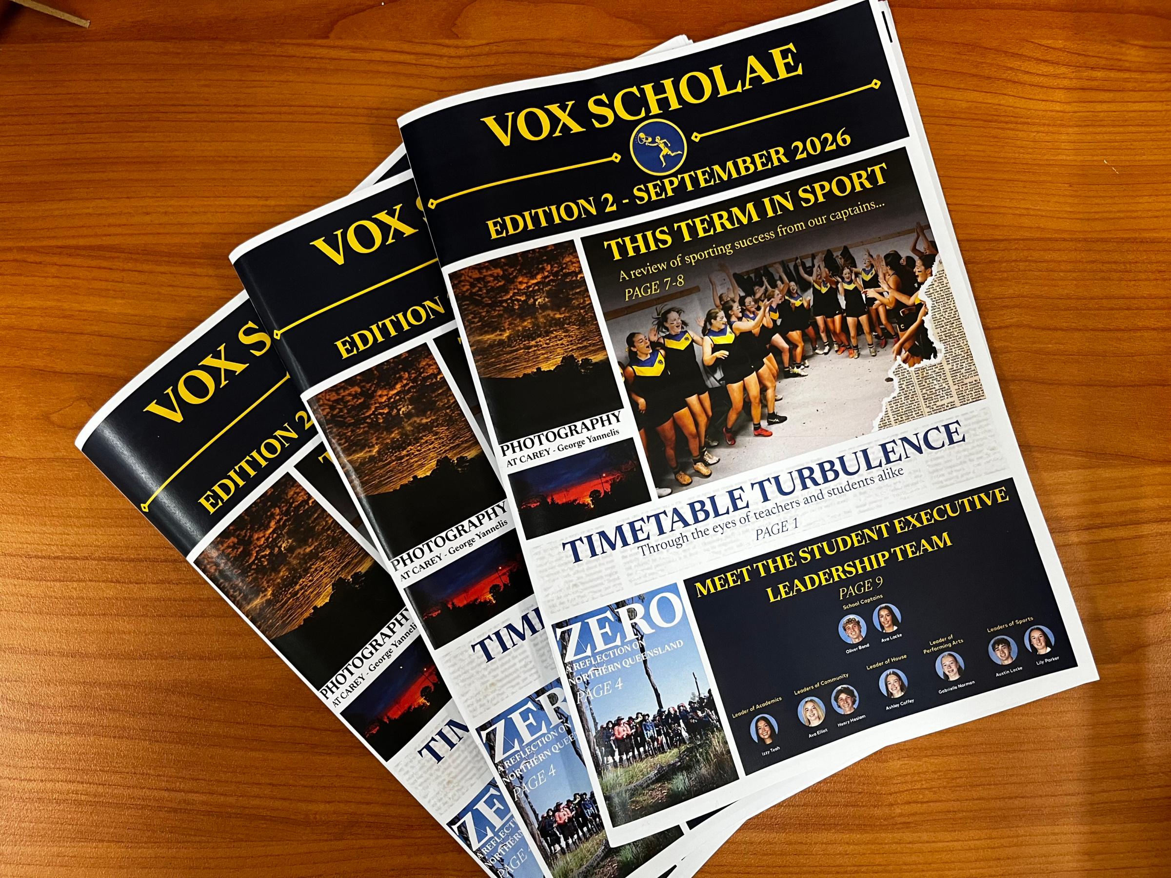 Student voice, diverse perspectives and healthy debate