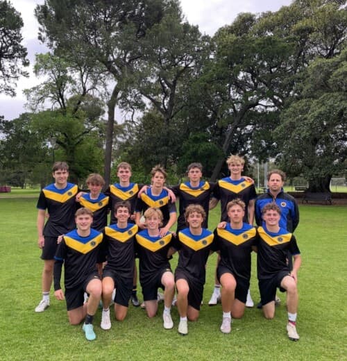 The Boys First Touch Football Team.