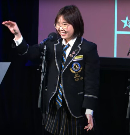 First place prize winner, Sharon (Year 12)