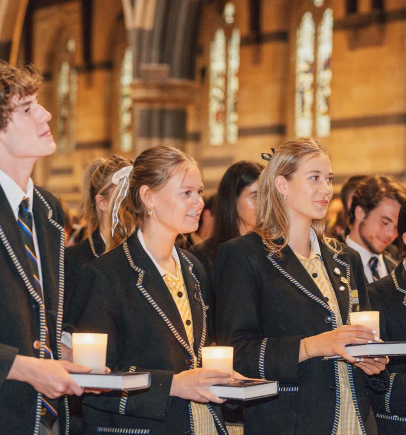 The Leavers Service offered a moment of reflection and gratitude