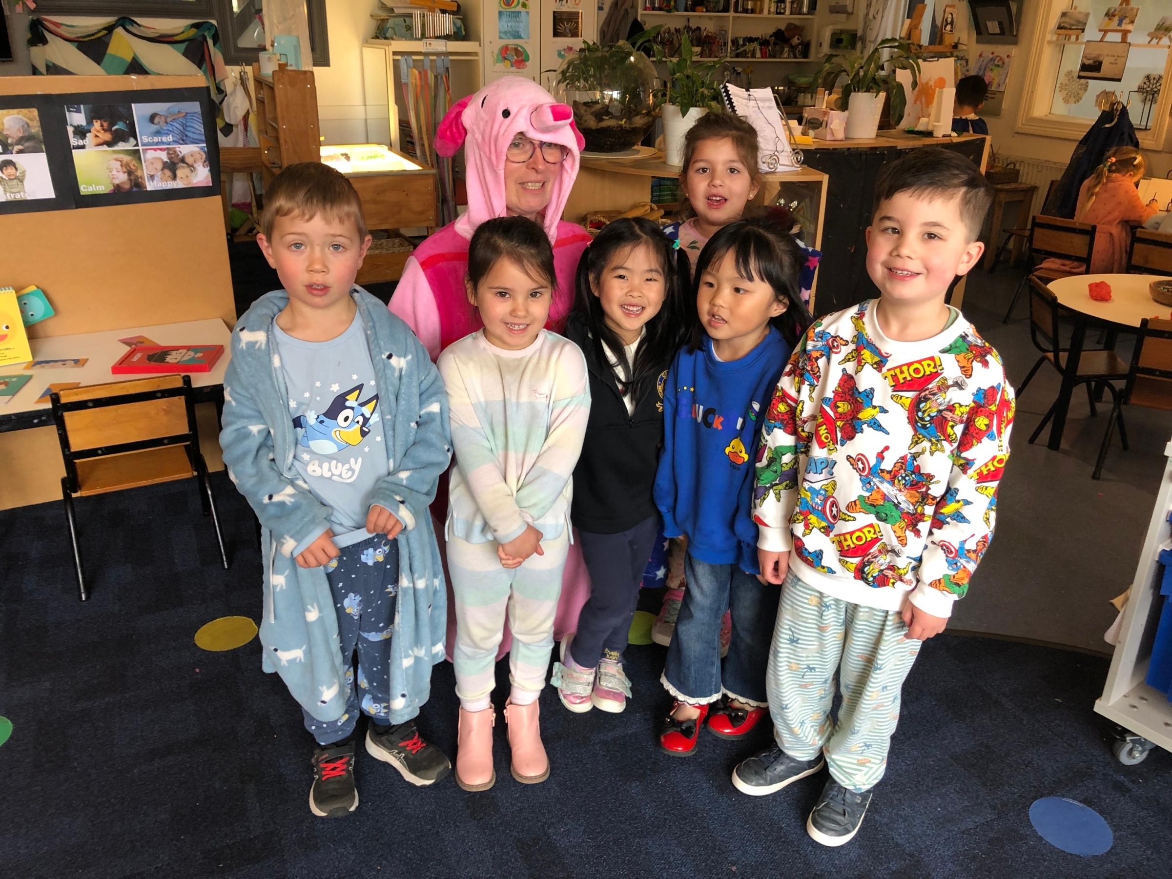 How does wearing PJs to work help us become global citizens?