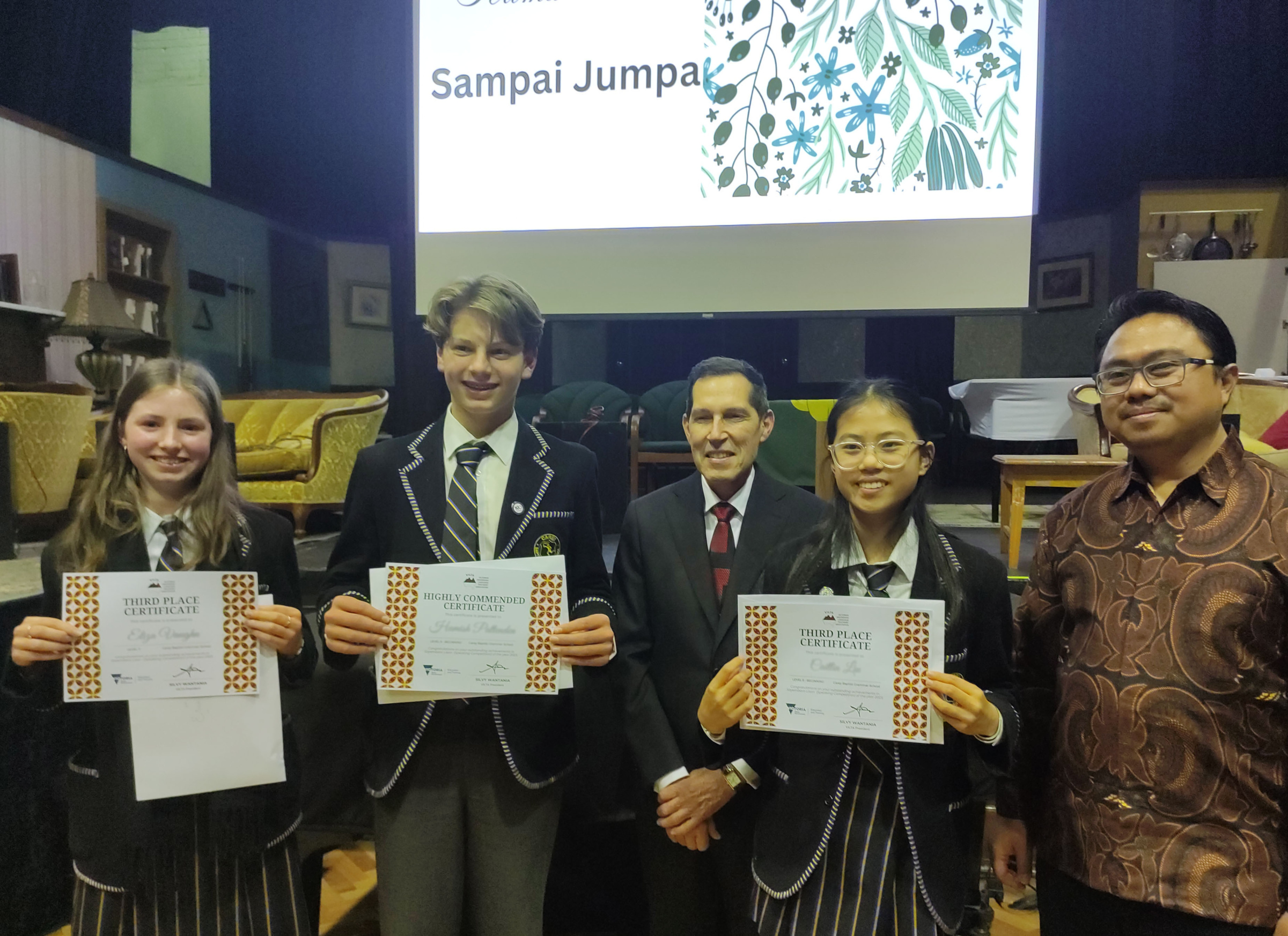 Competitive successes in Languages and Science
