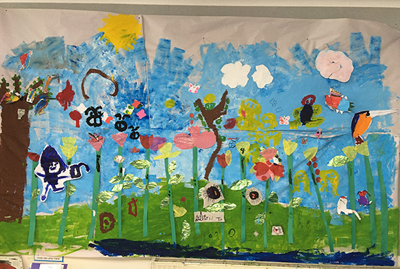 Collaborating in spring