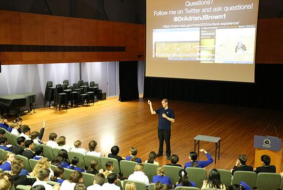 NASA comes to Carey