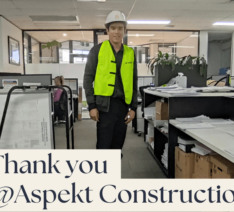 Jack at Aspekt Construction