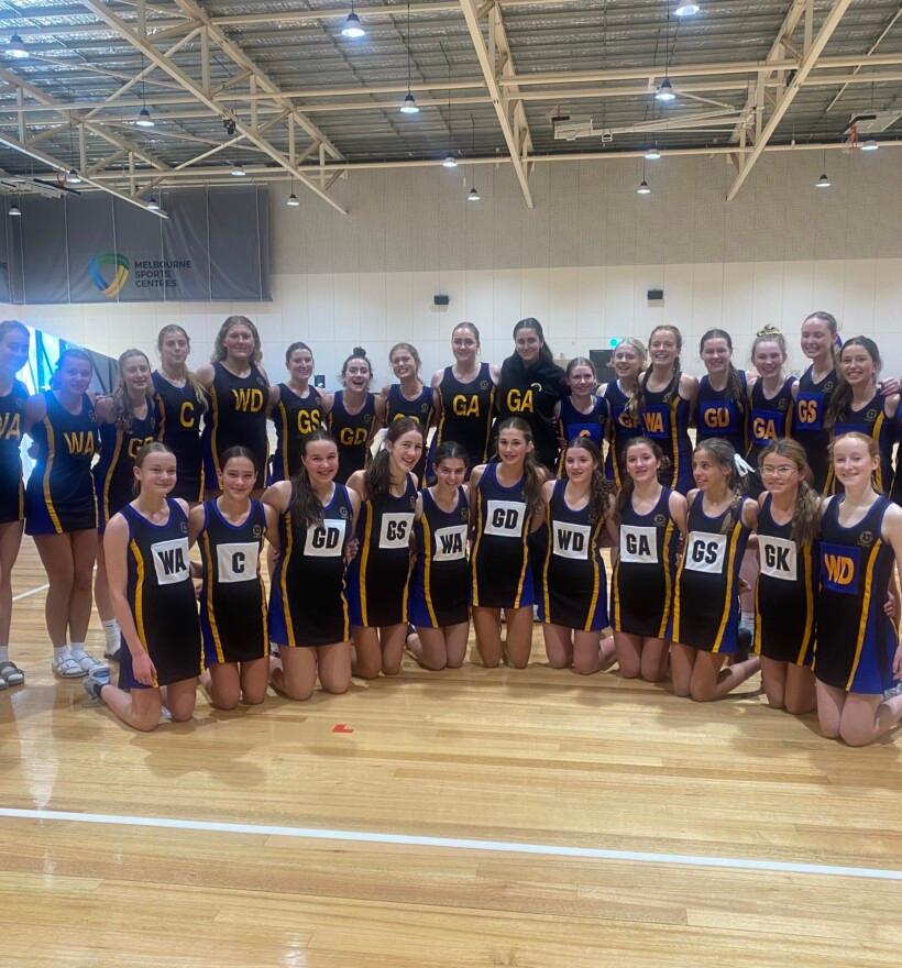 All teams who competed in the State Netball Championships – well done all of you!